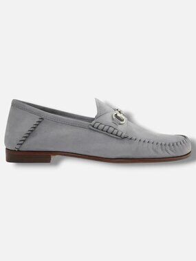 Gucci Women's Gray Gigi Loafers Shoe Size EU 39.5 US 9.5